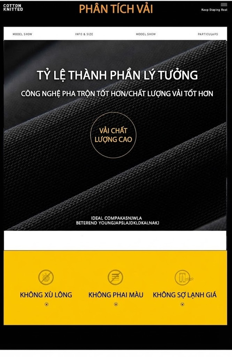 Áo Khoác Cotton Nam Dáng Rộng Có Mũ Trùm Đầu Dày Dặn Phong Cách Đường Phố Màu Đen, Xám, Kem... chi tiết 8