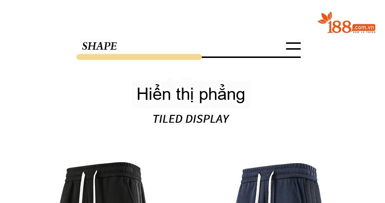 Quần dài ống rộng nam thể thao sọc bên hông phong cách casual chi tiết 20