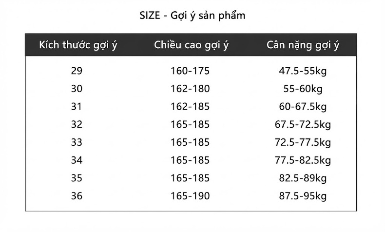 Quần Tây Nam Dáng Suông Công Sở Co Giãn Màu Đen chi tiết 10
