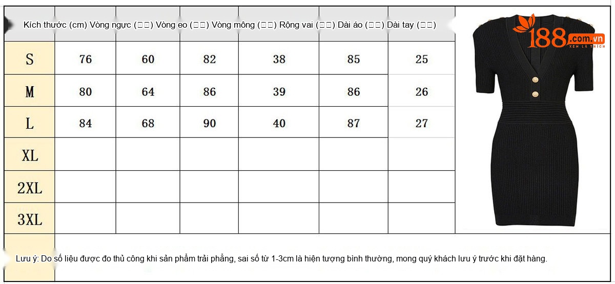 Váy Ngắn Tay Ngắn Cổ chữ V Dệt Kim Ôm Dáng Cao Cấp Màu Đen, Trắng, Xanh... chi tiết 1