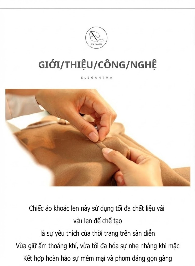 Áo Khoác Nam Alpaca Lông Cừu Dáng Ngắn Dáng Rộng Màu Xám, Đen chi tiết 23