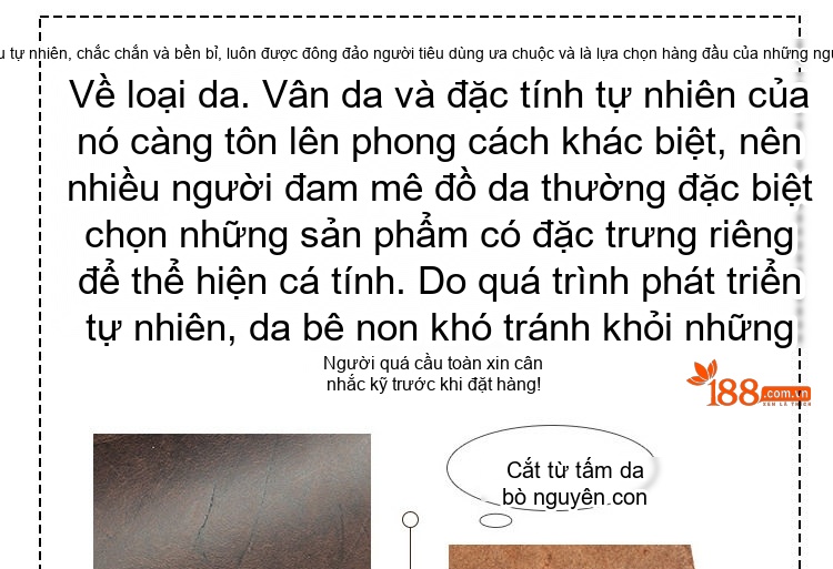 Túi Đeo Chéo Ngực Nam Da Bò Phong Cách Retro chi tiết 1