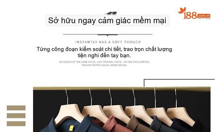 Áo Thun Polo Nam Cổ Bẻ Tay Ngắn Plus Size Vải Dệt Kim Thoáng Mát Màu Đen, Xanh Navy, Cam Đất, Nâu... chi tiết 2