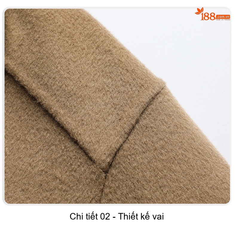 Áo Khoác Dạ Nam Dáng Dài Thắt Eo Hai Hàng Khuy Dày Dặn Phong Cách Hàn Quốc Màu Be, Đen chi tiết 20