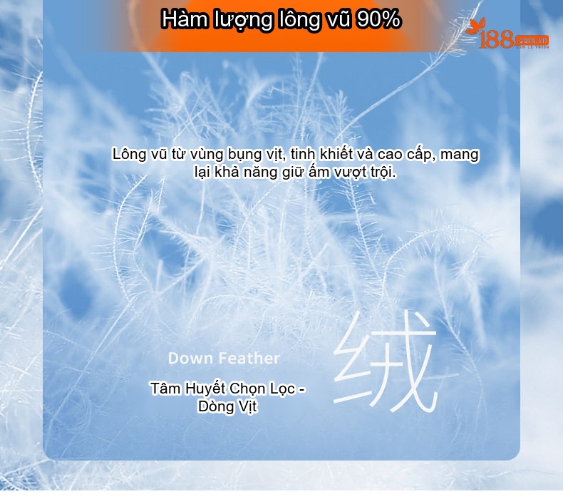 Áo khoác lông vũ dáng rộng mũ trùm đầu phong cách cặp đôi chi tiết 5