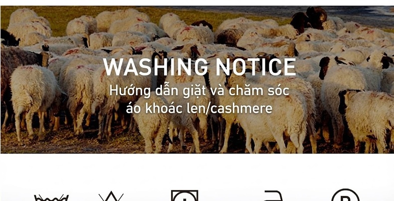 Áo Khoác Dạ Nam Dáng Dài Cổ Bẻ Chất Liệu Lông Dê Màu Đen chi tiết 5