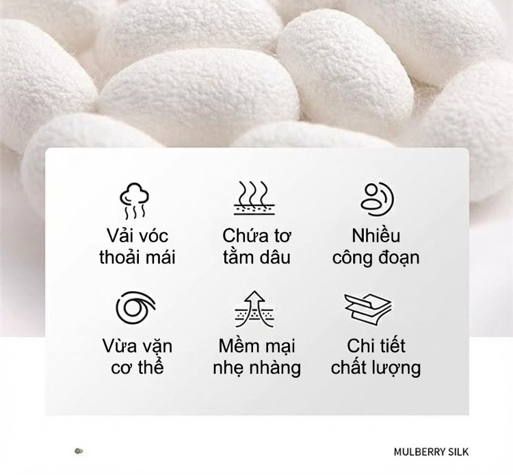 Áo Khoác Bông Nam Trung Niên Cổ Trụ Dáng Dài Vừa Vải Bông Lót Lụa Tằm Màu Xanh Navy chi tiết 6