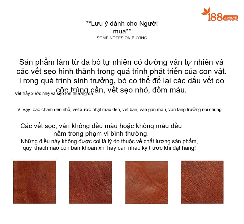 Túi Đeo Chéo Nam Da Bò Thật Phong Cách Casual Màu Nâu, Đen chi tiết 19