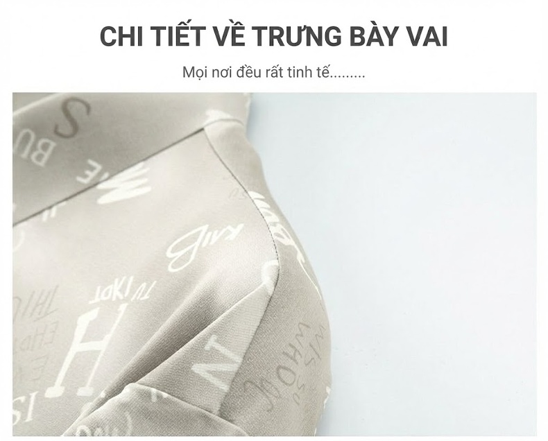Áo Sơ Mi Nam Tay Ngắn Họa Tiết Lụa Băng Mát Mẻ Màu Xám, Trắng chi tiết 9