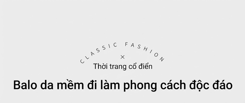 Balo Mini Da Bò Nữ Phối Màu Cổ Điển Đeo Vai Du Lịch Màu Nâu, Kem chi tiết 4