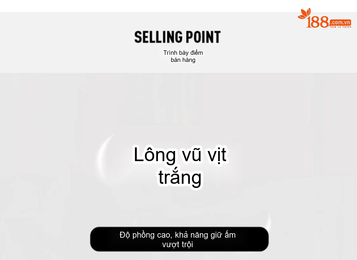Áo Khoác Phao Nữ Dáng Dài Có Mũ Trùm Đầu Lót Lông Vũ Trắng Dáng Rộng Màu Vàng, Nâu, Trắng, Đen... chi tiết 19