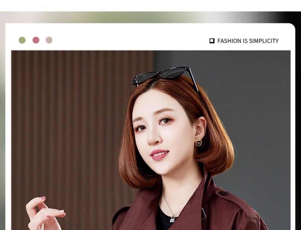 Áo Khoác Gió Nữ Dáng Ngắn Tay Lỡ Form Rộng Phong Cách Thời Trang Màu Đen, Be, Đỏ Rượu Vang chi tiết 2