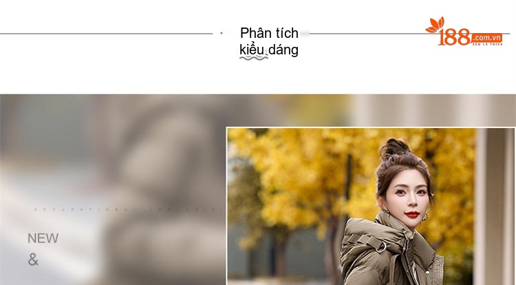 Áo Phao Nữ Dáng Dài Có Mũ Lông Vũ Trắng Ấm Áp Thời Trang Kèm Đai Màu Be, Nâu, Đen, Trắng chi tiết 6