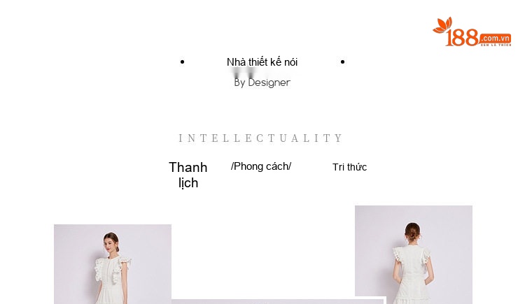 Váy liền thân Nữ Cổ Tròn Tay Bồng Thiết Kế Thêu Hoa Phong Cách Pháp Màu Trắng, Đen, Vàng chi tiết 2