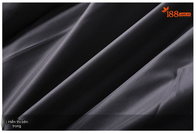Áo Khoác Da PU Nam Dáng Ôm Cổ Trụ Khóa Zip Phong Cách Motor Màu Đen, Xanh Navy chi tiết 19