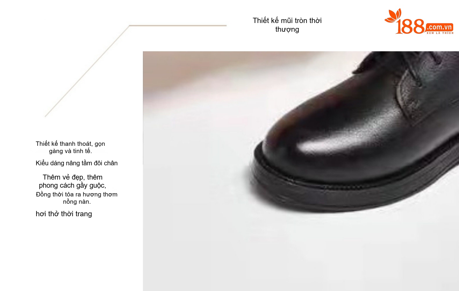 Boot Martin Nữ Da Thật Lót Lông Cừu Non Mềm Mại Chiều Cao Đế Khoảng 3cm Màu Đen chi tiết 9