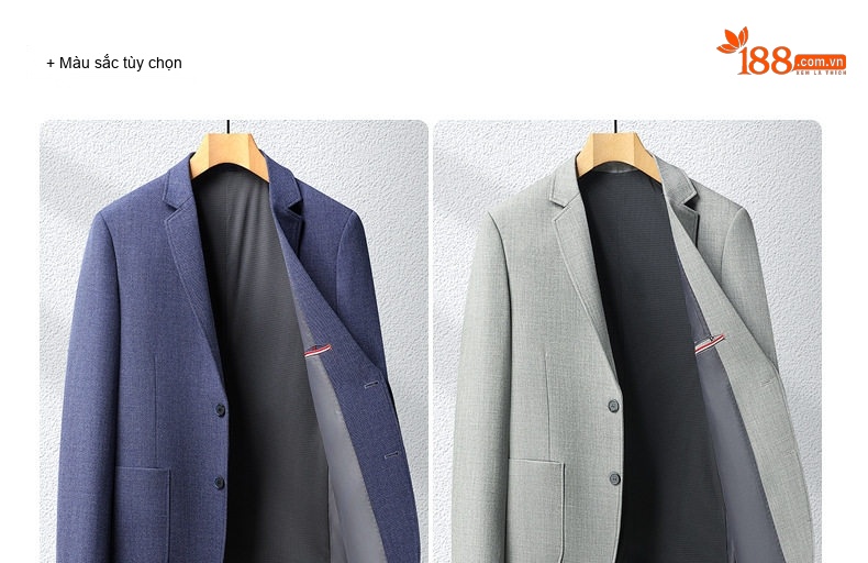 Áo Vest Nam Dệt Kim Co Giãn Không Nhăn Phong Cách Hàn Quốc Màu Đỏ Tía, Xanh Navy, Be, Xám... chi tiết 17