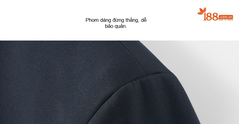 Áo Khoác Phao Nam Cao Cấp Cổ Trụ Lót Lông Có Thể Tháo Rời Chống Gió Giữ Ấm Phong Cách Doanh Nhân Màu Đen, Xanh Navy chi tiết 3