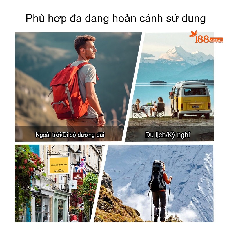 Giày Martin Cổ Cao Nam Nữ Da Mờ Buộc Dây Chiều Cao Đế Khoảng 3cm Màu Nâu Đỏ, Xanh Rêu chi tiết 3