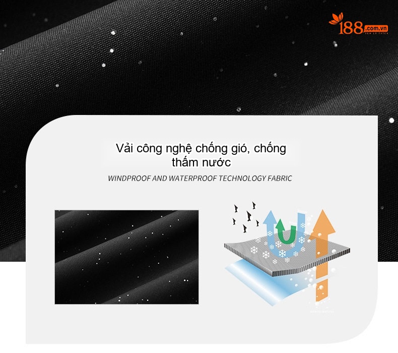 Áo Khoác Bomber Nam Họa Tiết Ánh Sao Phong Cách Retro Chống Thấm Nước Màu Đen, Be chi tiết 5
