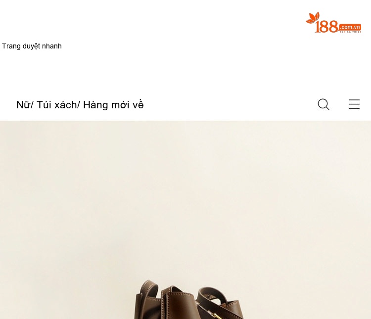 Túi Tote Da Thật 2025 Dáng Xô Đeo Vai/Đeo Chéo, Sức Chứa Lớn Màu Nâu, Đen chi tiết 1