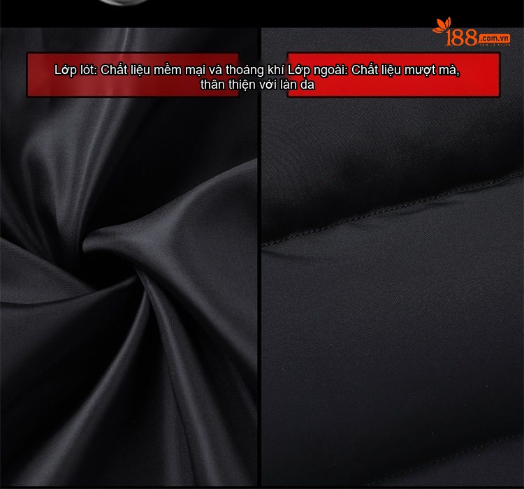 Áo Khoác Cotton Nam Dáng Dài Có Mũ Trùm Đầu Dày Dặn Giữ Ấm Phong Cách Thời Trang Màu Đen, Xanh Navy, Xanh Rêu chi tiết 8