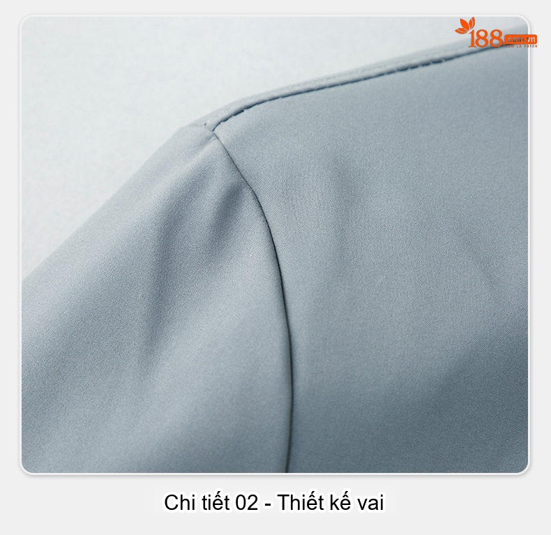 Áo Khoác Bomber Nam Cổ Trụ Dáng Ôm Vừa Vặn Màu Xanh Navy, Xám chi tiết 24