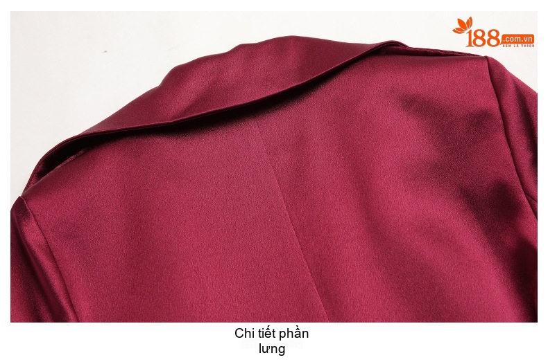 Áo Khoác Dạ Nữ Dáng Dài Vừa Phong Cách Hàn Quốc Màu Đỏ, Xanh Dương chi tiết 29