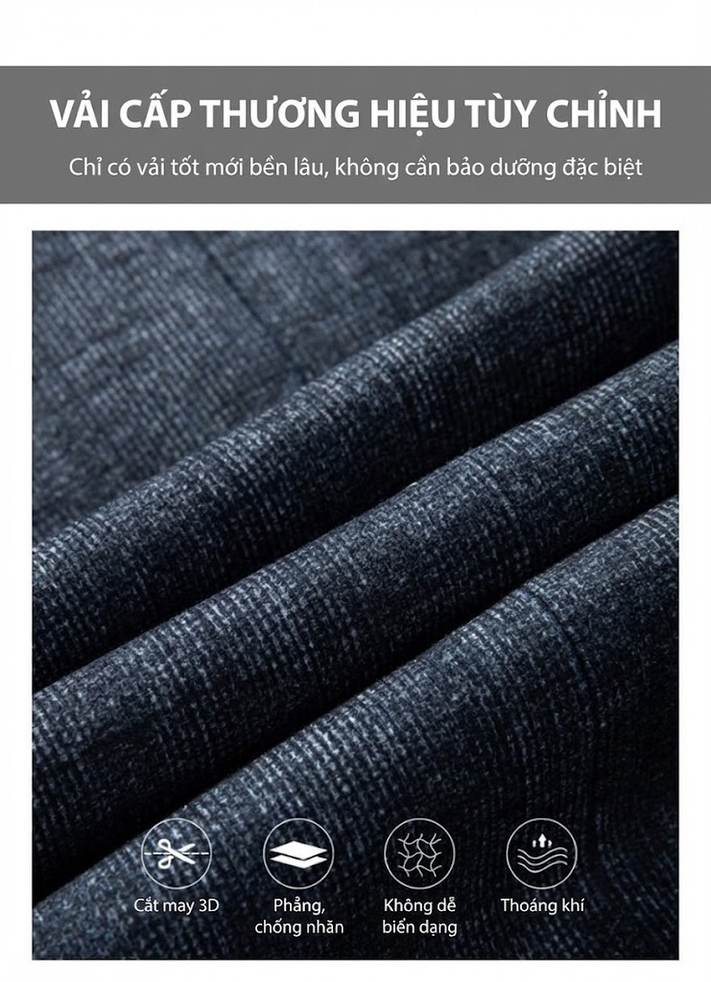 Áo Vest/Blazer Nam Co Giãn Phong Cách Hàn Quốc Màu Xanh Navy chi tiết 29