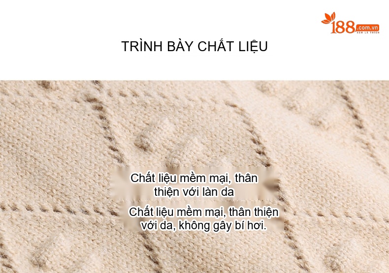 Váy Dệt Kim Nữ Cổ chữ V Đính Cúc Ngọc Trai Phối Ren Phong Cách Quý Cô Màu Be, Đen, Hồng chi tiết 13