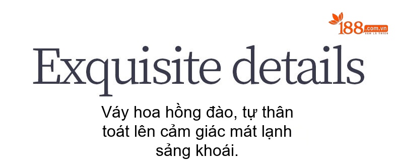 Váy Maxi Nữ Hở Vai Mùa Hè, Vải Voan Lưới Họa Tiết Hoa Nhỏ, Phong Cách Pháp chi tiết 2