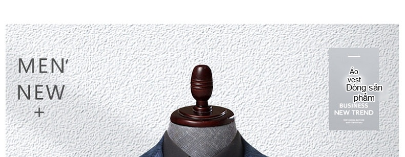 Áo Vest Nam Dáng Ôm Vải Nhung Gân Chống Nhăn Phong Cách Hàn Quốc Màu Nâu, Xanh Navy, Xám chi tiết 1