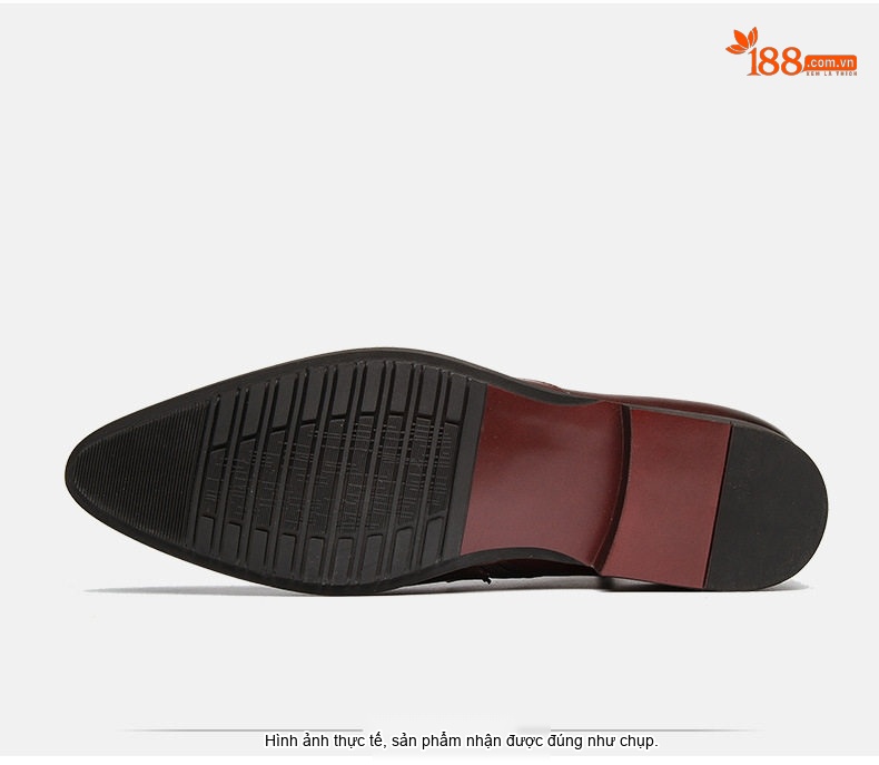 Boot Da Nam Cổ Cao Phong Cách Anh Quốc Chiều Cao Đế Khoảng 3cm Màu Đen, Nâu chi tiết 7