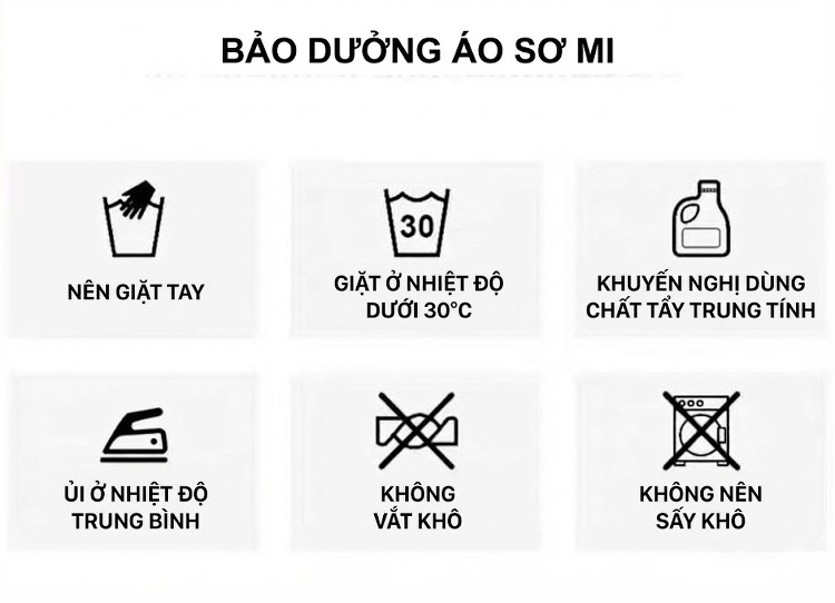 Áo Sơ Mi Nam Tay Dài Cotton Thêu Hoa Thời Trang Màu Đen, Trắng chi tiết 10
