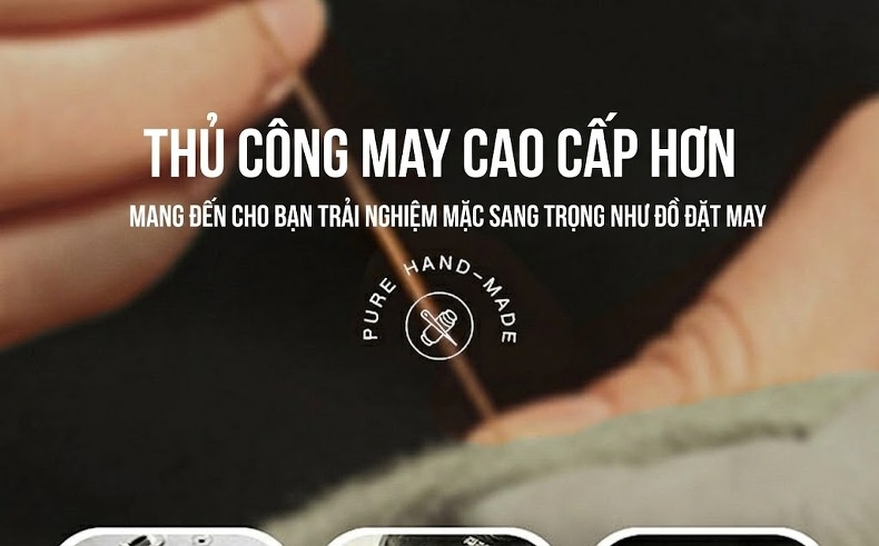 Áo Khoác Dạ Nam 100% Lông Cừu Cổ Bẻ Dáng Dài Dáng Vừa Màu Xám, Đen chi tiết 6