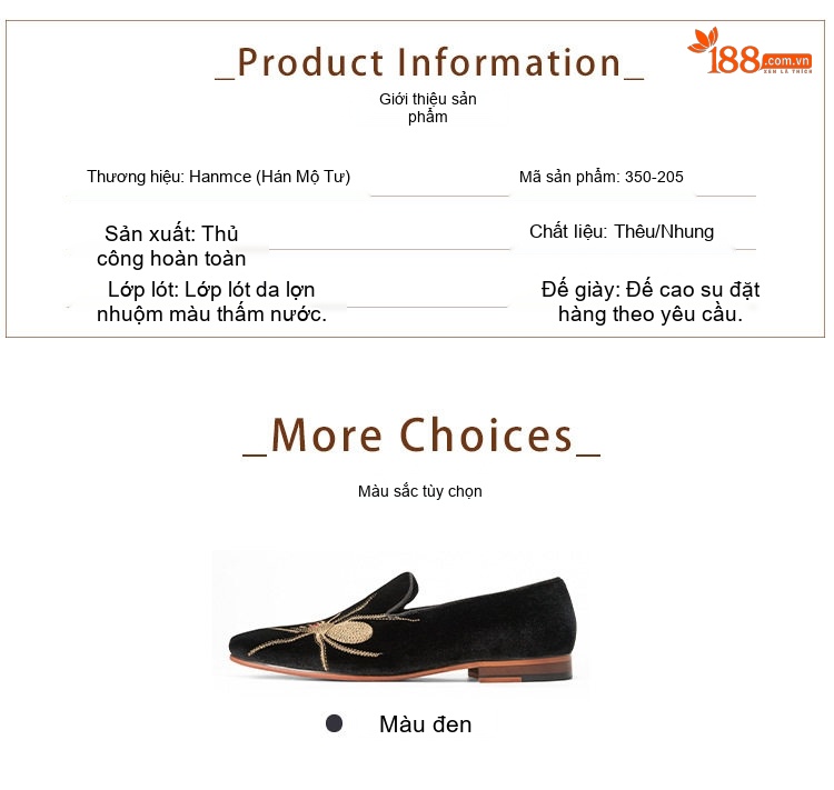Giày Lười Nam Da Bò Lộn Chiều Cao Đế Khoảng 2cm Màu Đen chi tiết 2