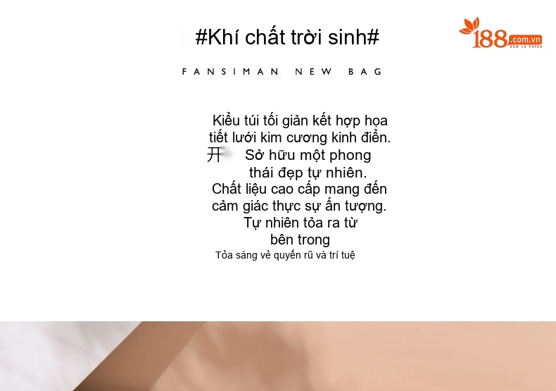Túi Xách Tay Nữ Da Bò Dáng Hộp Quả Trám Đeo Vai, Đeo Chéo Màu Đen chi tiết 15