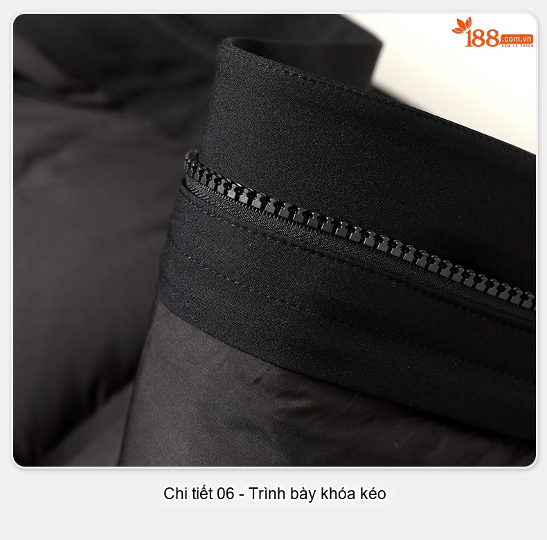 Áo Khoác Phao Nam Lông Vũ 3 Trong 1 Tháo Rời Lớp Trong Giữ Ấm Mùa Đông chi tiết 28
