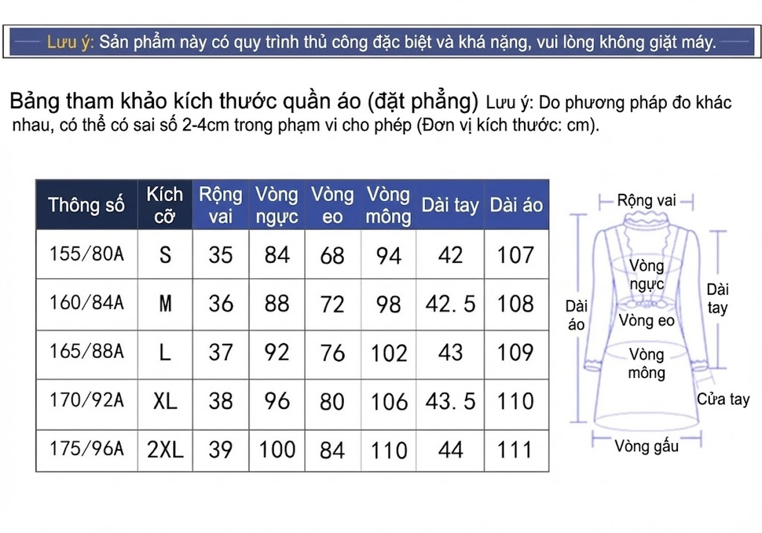 Váy liền thân Nữ Đính Đá Phong Cách Pháp Tay Voan Hoa Thanh Lịch Màu Xanh chi tiết 3
