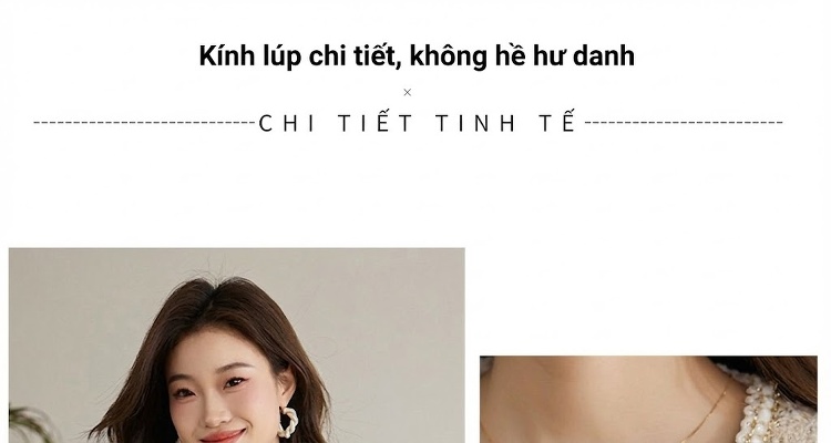 Áo Khoác Tiểu Thư Viền Ngọc Trai Thiết Kế Dáng Ngắn Thanh Lịch Màu Hồng, Kem chi tiết 7