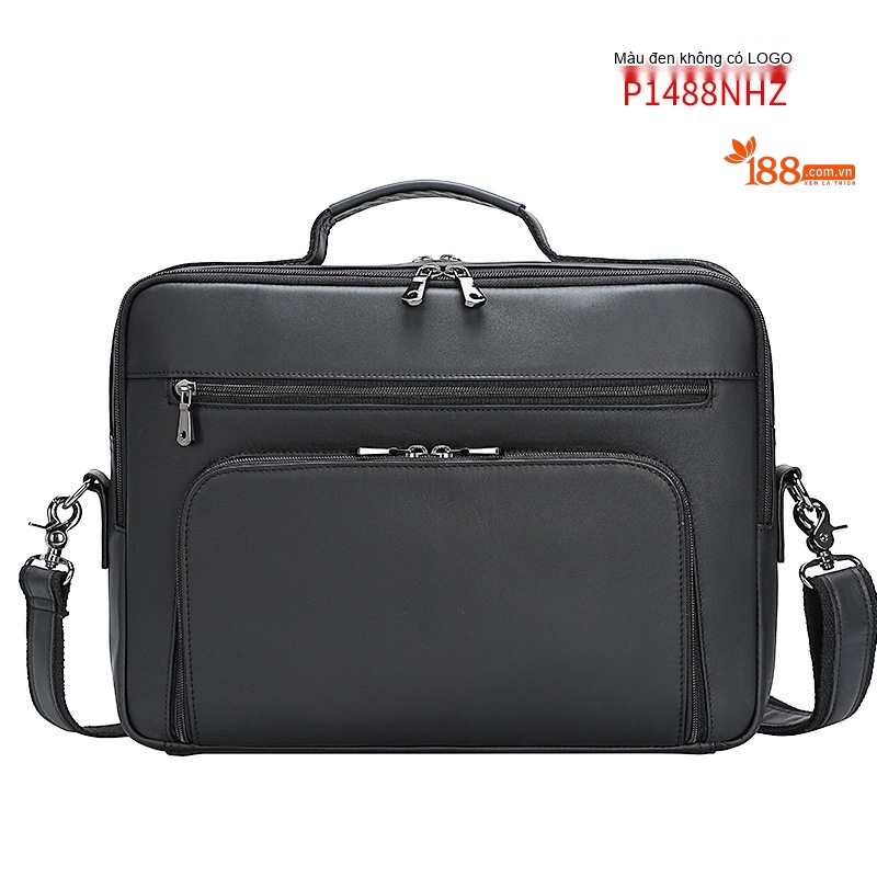 Túi xách tay nam da bò công sở đựng laptop 15.6 inch