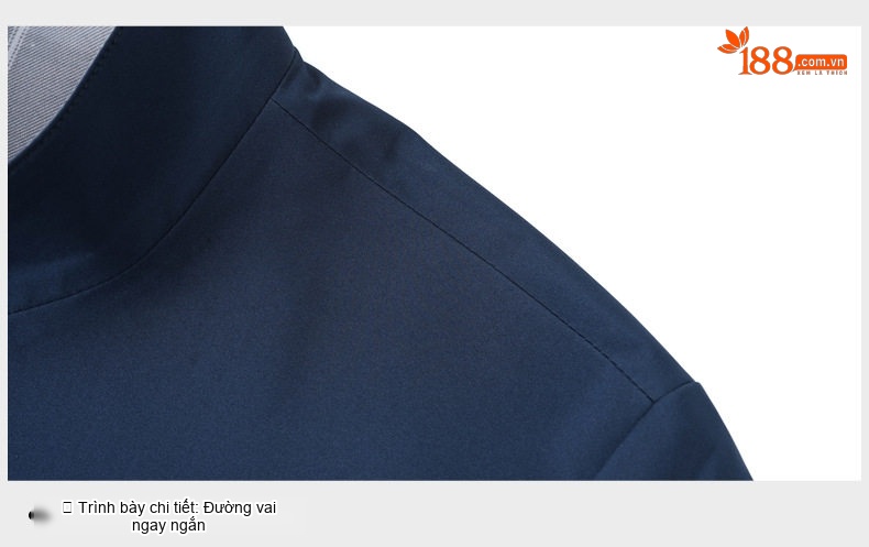 Áo Khoác Bomber Nam Cổ Trụ Mỏng Nhẹ Màu Xanh Navy, Xám, Đen chi tiết 56