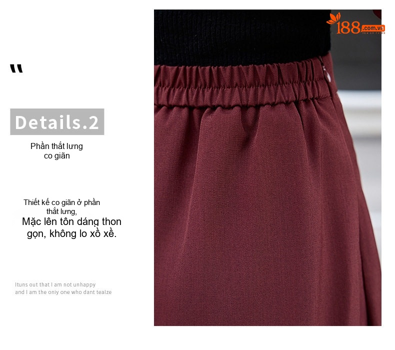 Set Áo Blazer Tay Lông và Chân Váy Nữ Phong Cách Hàn Quốc Màu Đỏ Rượu Vang, Đen chi tiết 10
