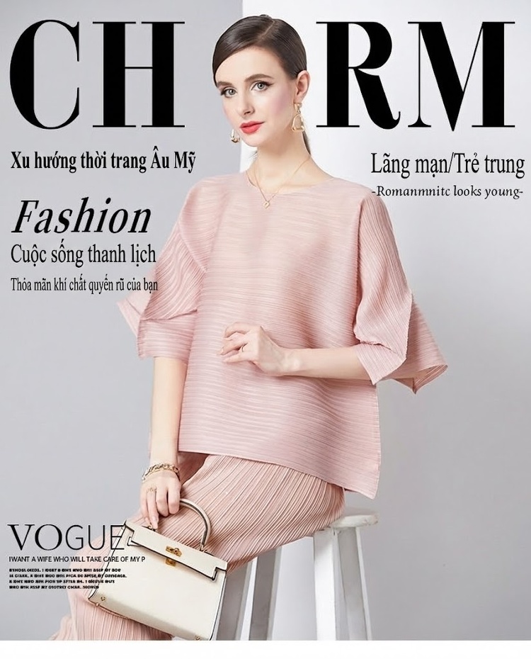 Bộ Quần Áo Nữ Mùa Hè Thiết Kế Tay Loa Cổ Tròn Co Giãn Quần Lửng Ống Nhỏ Màu Đen, Đỏ, Xám, Trắng... chi tiết 1