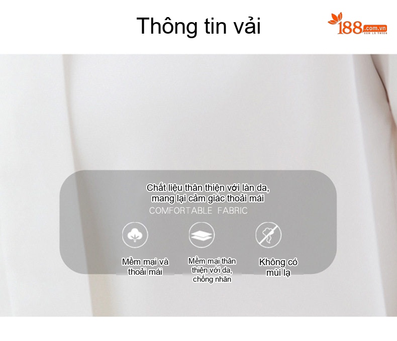 Áo Sơ Mi Nữ Cổ chữ V Chữ V Thắt Nơ Tay Dài Phong Cách Công Sở Màu Trắng, Xanh Navy chi tiết 6