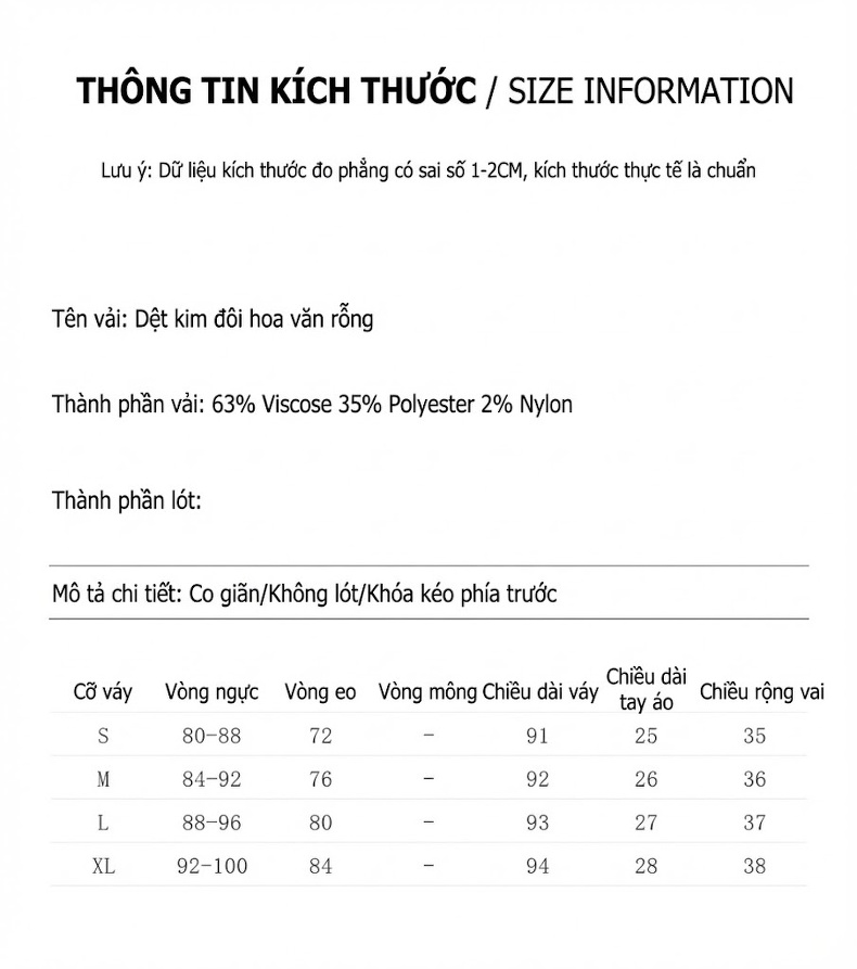 Váy Ngắn Tay Polo Nữ Dệt Kim Họa Tiết Trắng, Đen chi tiết 5