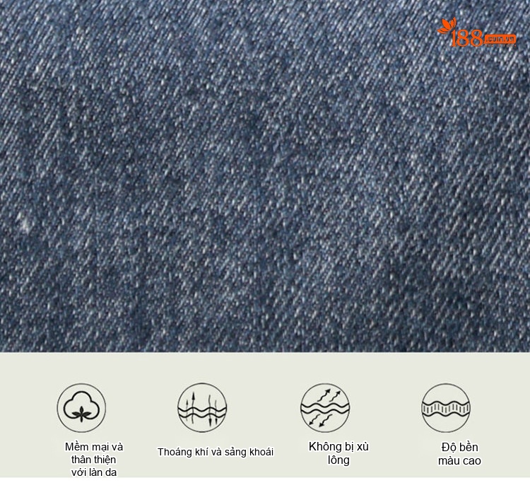 Váy Đầm Jean Nữ Dáng Dài Thắt Eo Phong Cách Công Sở Màu Xanh Denim chi tiết 9