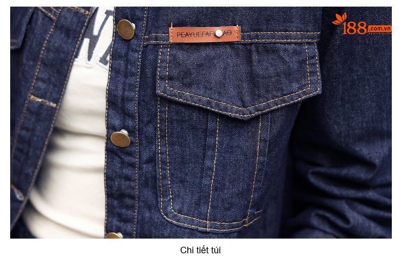 Set Bộ Quần Áo Nữ Jean Dáng Suông Công Sở Thanh Lịch Màu Xanh Navy chi tiết 23