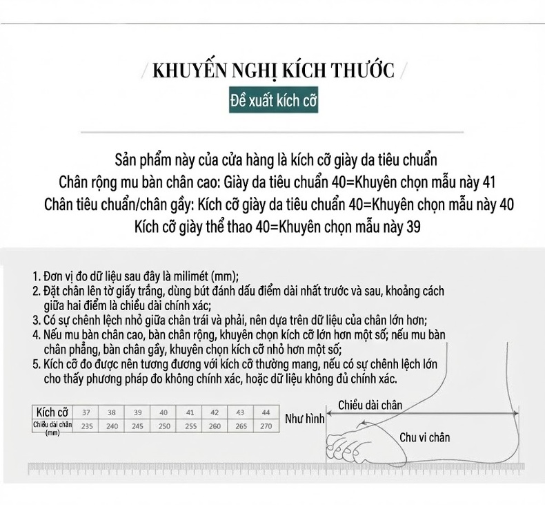 Giày Tây Buộc Dây Nam Da Bò Chiều Cao Đế Khoảng 4cm Màu Đen chi tiết 6
