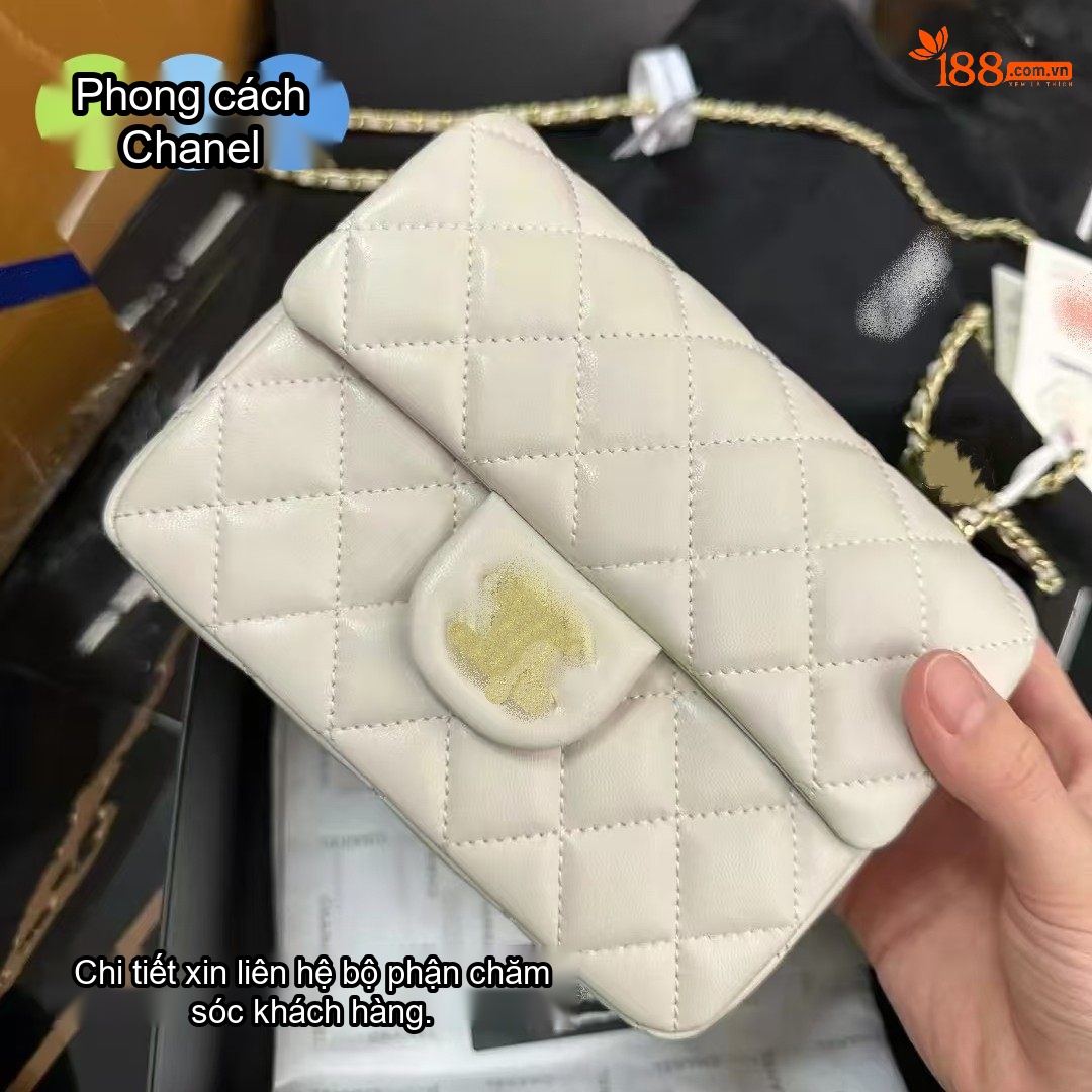 Túi Đeo Chéo Nữ Họa Tiết Chữ Dây Da Phong Cách Sang Trọng Màu Nâu chi tiết 22